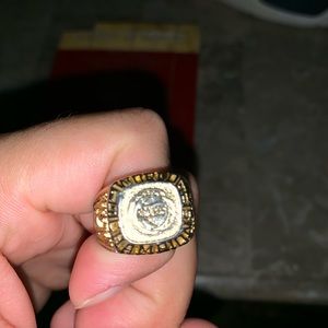 Rockets championship ring